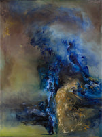 Primordial Plumes / 48''x 36'' / Oil on Canvas / 2023